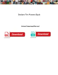 Declare-Tim-Powers-Epub.Pdf