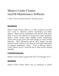MCC Users Manual