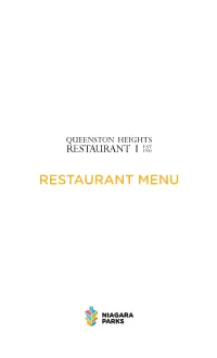 QHR Spring-Summer 2019 Full Menu V3.Indd