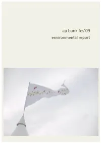 Ap Fes09 Environmental Report