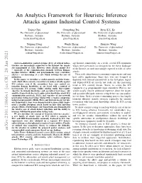 Download Attack to the Siemens PLC with Framework