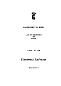 Electoral Reforms
