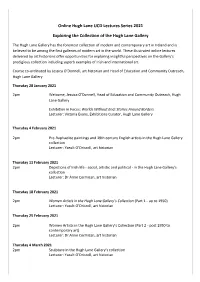 Lectures Series 2021 in Collaboration