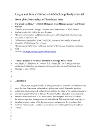 Origin and Time Evolution of Subduction Polarity Reversal
