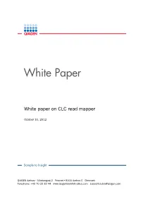 White Paper on CLC Read Mapper