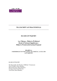 Pūhoi to Warkworth Section Proposal