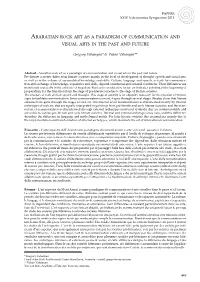 Araratian Rock Art As a Paradigm of Communication and Visual Arts in the Past and Future