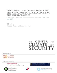 Atlantis 2.0: How Climate Change Could Make States Disappear – and What That Means for Global Security Andrew Holland1 and Esther Babson2