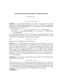 Levy Processes