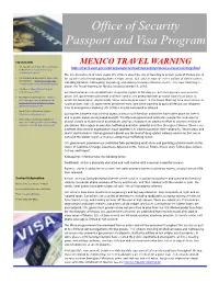 Office of Security Passport and Visa Program