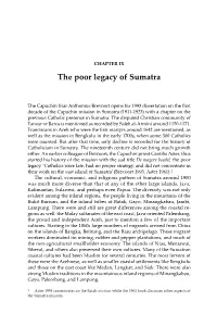 The Poor Legacy of Sumatra