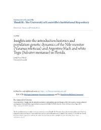 Insights Into the Introduction Histories and Population Genetic