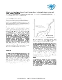 Seismic Stratigraphy Analysis of South Santos Basin and It Implications on the Early South Atlantic Evolution