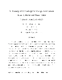 A Theory of Catadioptric Image Formation