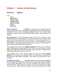 Chapter 5 Galaxies and Star Systems
