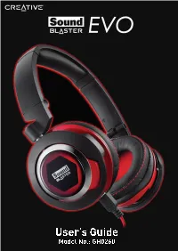 Creative Portable Audio & Video Users Guide