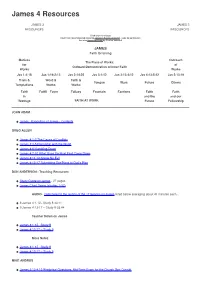James 4 Resources