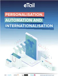 Personalisation, Automation and Internationalisation
