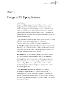 Chapter 6 155 Design of PE Piping Systems