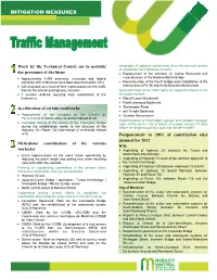 Mitigation Measures