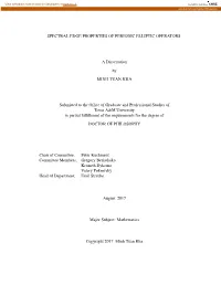 Spectral Edge Properties of Periodic Elliptic Operators