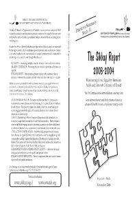 The Sikkuy Report 2003-2004