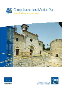Campobasso Local Action Plan Runup Thematic Network an URBACT II PROJECT II URBACT an 2 Contents