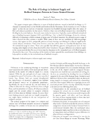 The Role of Geology in Sediment Supply and Bedload Transport Patterns in Coarse Grained Streams