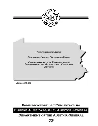 Performance Audit