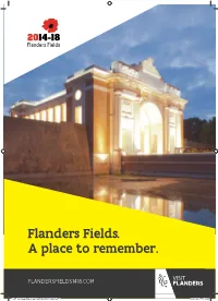 Flanders Fields. a Place to Remember