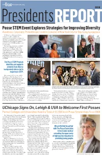 Posse STEM Event Explores Strategies for Improving Diversity