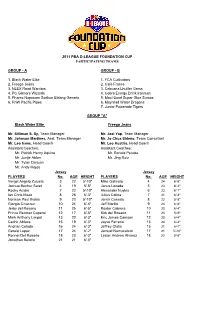 Latest Copy of Team Lineup