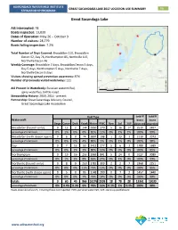 Great Sacandaga Lake 2017 Location Use Summary 96 Stewardship Program