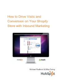 How to Grow Your Ecommerce Business with Inbound Marketing