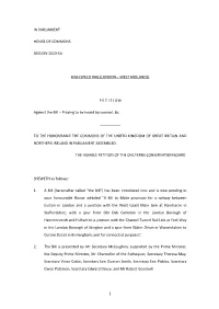 Chilterns Conservation Board Petition May 2014