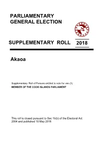 Electoral Database 2009