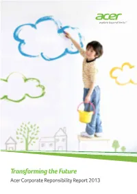 2013 Corporate Responsibility Report
