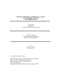 Authenticity, Agency, and Anonymity in Social Networking Sites