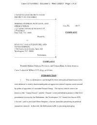 Case 1:17-Cv-02041 Document 1 Filed 10/03/17 Page 1 of 14