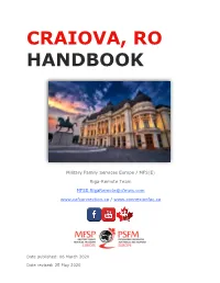 Craiova Handbook