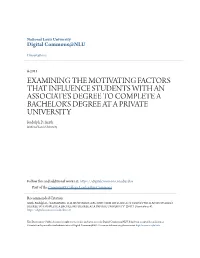 Examining the Motivating Factors That Influence