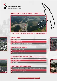 Access to Race Circuit
