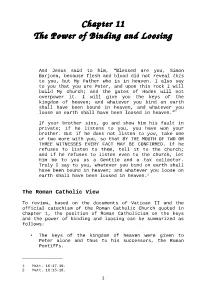 Chapter 11 the Power of Binding and Loosing