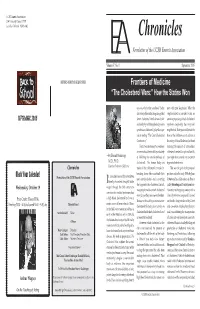 Chronicles Booklet.Indd