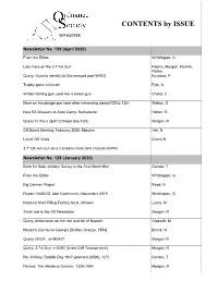 Newsletters CONTENTS NEW Sheet 129-1
