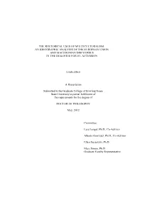 The Rhetorical Uses of Multiculturalism: an Ideographic Analysis of the European Union and Macedonian Discourses in the Dialogue for Eu Accession