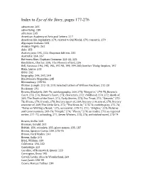 Index to Eye of the Story, Pages 177-276