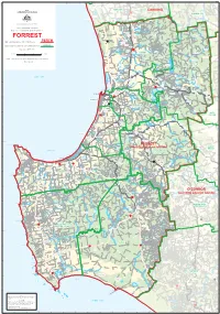 Map of the Division of Forrest