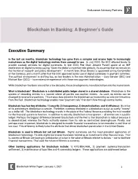 Blockchain in Banking: a Beginner’S Guide