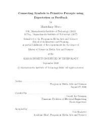 Connecting Symbols to Primitive Percepts Using Expectation As